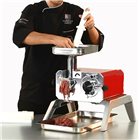 Edelstahl-Fleischwolf + Einfülltrichter für Profi-Küchenmaschine