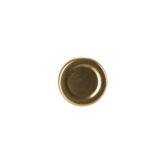 Goldfarbene Twist-off-Deckel, 43 mm, 20 Stück